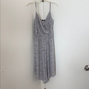 Sleeveless midi jumpsuit